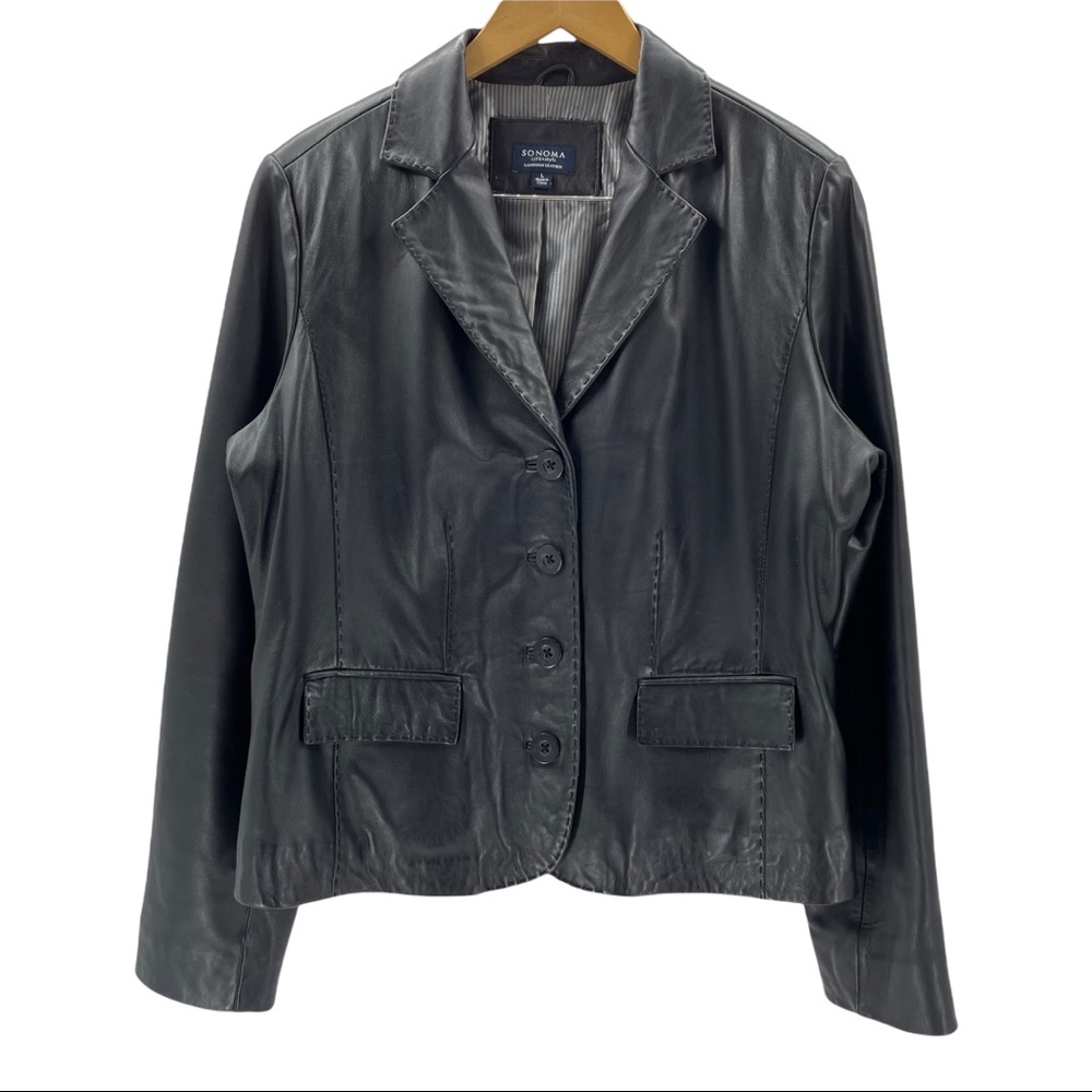 Black Genuine Leather Jacket